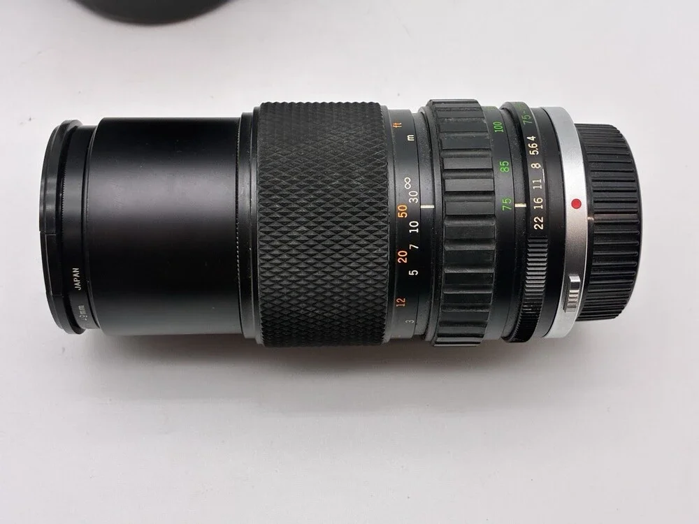 Olympus OM-System Zuiko Auto-Zoom 75-150mm f/4 Lens OM Mount Made in Japan